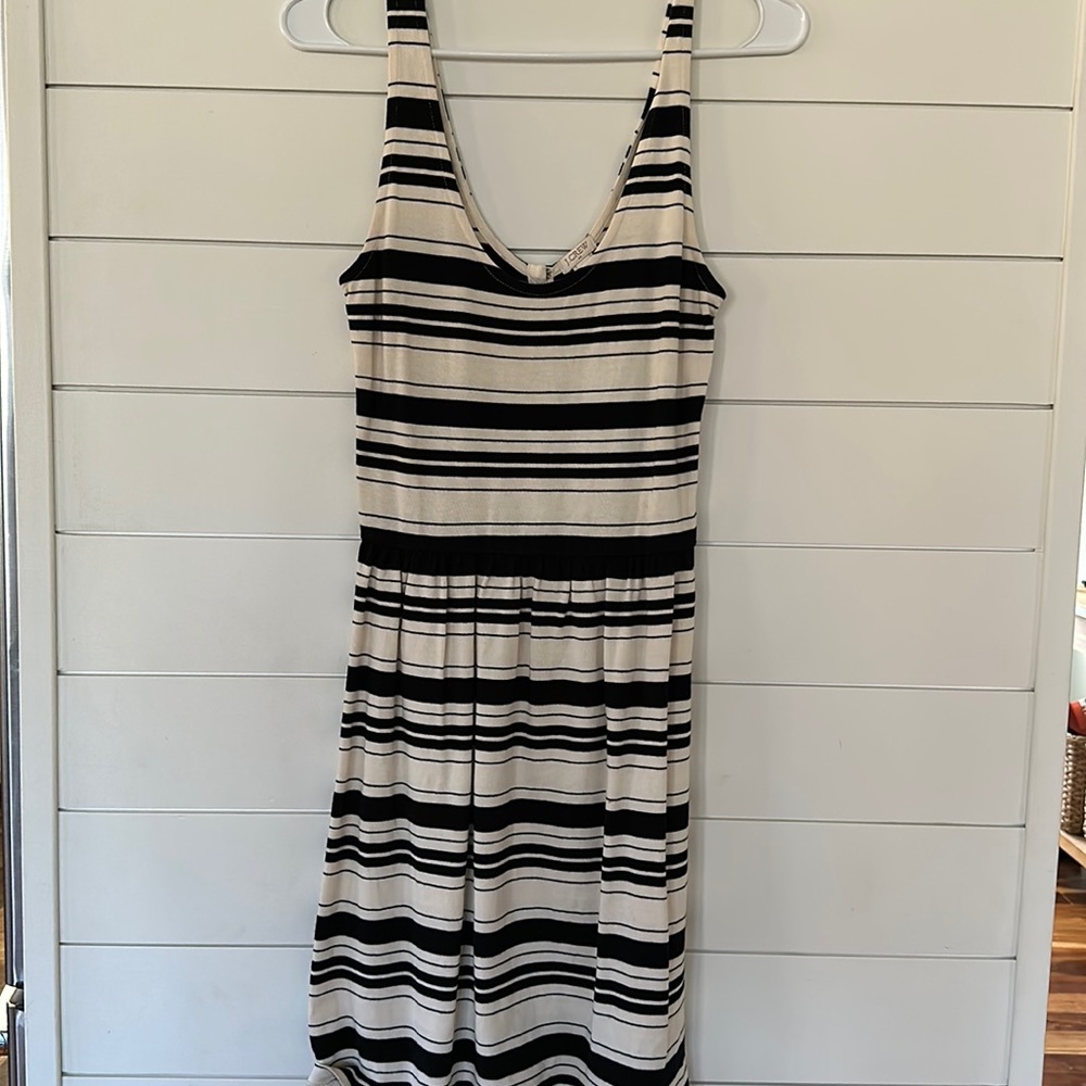 J Crew XS fit and flare dress
